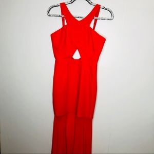 BCBGMaxazria maxi mermaid dress